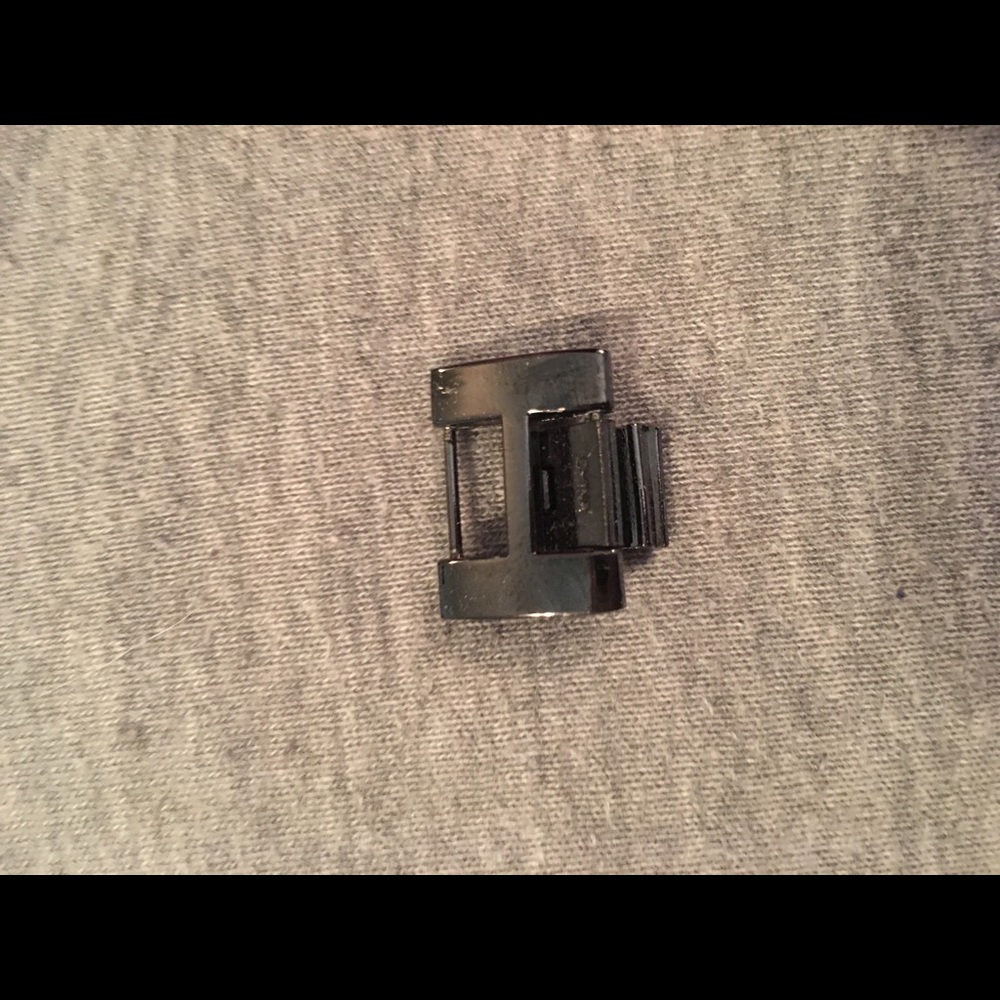 Style & Co• Gunmetal Black Watch w/ Swarovski Crystals - Picture 6 of 16